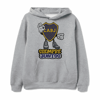 Buzos Canguro Boca Juniors Siempre Juntos - 9004