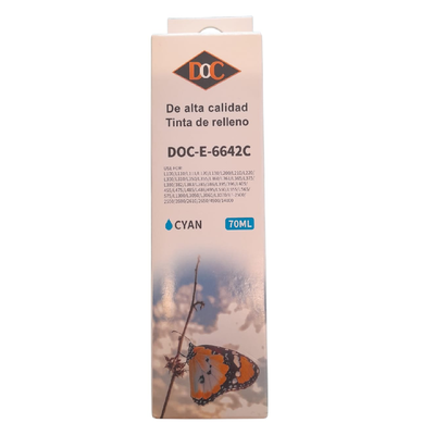 TINTA ALTERNATIVA DOC EPSON 664 CYAN 70ML