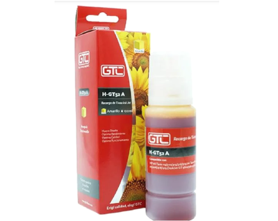 TINTA ALTERNATIVA HP H-GT52A GTC AMARILLO