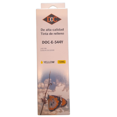 TINTA ALTERNATIVA DOC EPSON 544 AMARILLO 70ML
