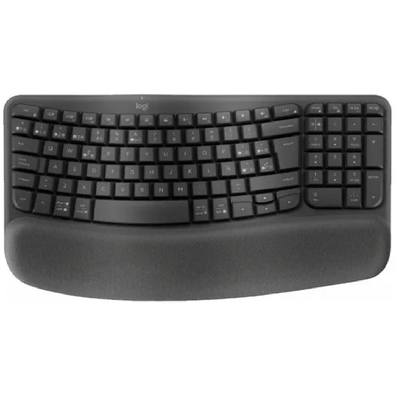 TECLADO INALÁMBRICO LOGITECH WAVE NEGRO