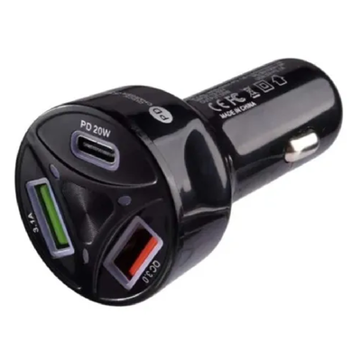 CARGADOR 12V 2 USB AC 45