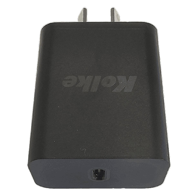 CARGADOR CARGA RAPIDA 30W USB C NEGRO KCR-648