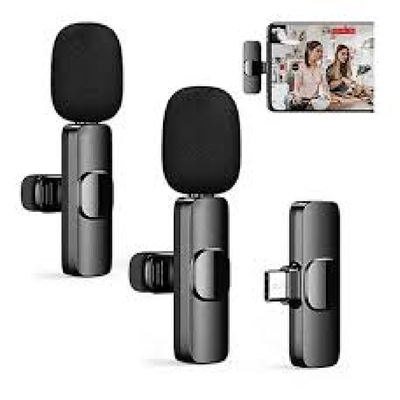 MICROFONO INALAMBRICO DUAL 2 EN 1 P/CEL UCB-C