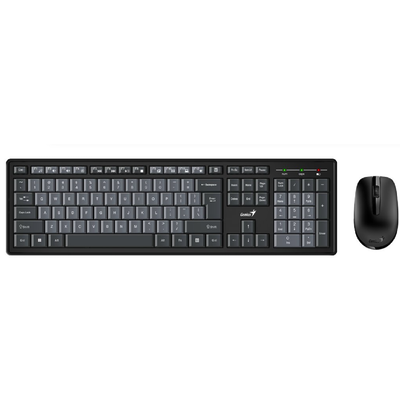 TECLADO + MOUSE WIRELESS GENIUS KM-8200 DUAL COLOR