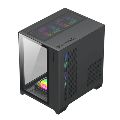 GABINETE INFINITY GAMEMAX MINI BLACK FLEX-ATX/ITX