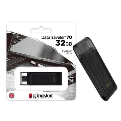PENDRIVE KINGSTON 32.00 GB DT70 USB/TIPO C