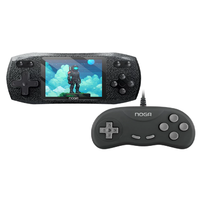 CONSOLA DE JUEGO NOGANET POCKY-R18 8BIT C/JOYSTIC/NEGRO