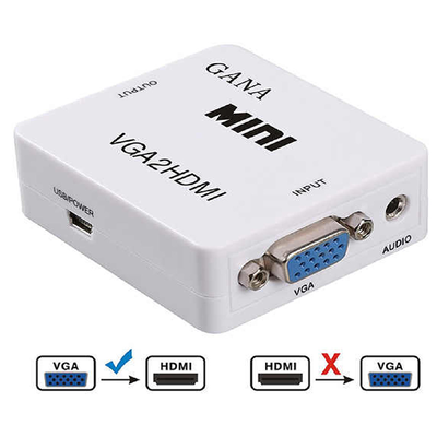 ADAPTADOR INTCO VGA (H) A HDMI (M) 1090P 09-031B