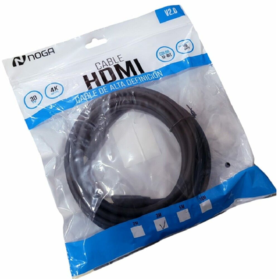 CABLE HDMI M/M V2.0 3MTS NOGANET 4K