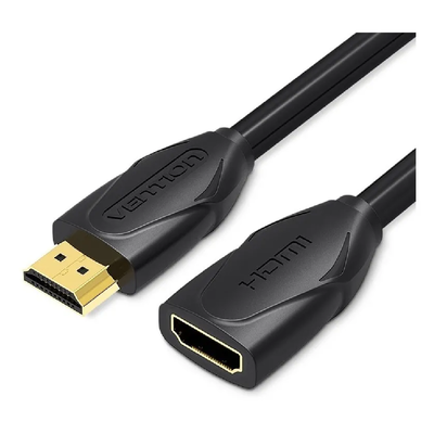 CABLE ADAPTADOR EXTENSOR 1 METRO HDMI HEMBRA A MACHO VENTION