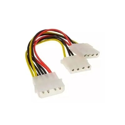 CABLE Y POWER 5 1/4 -4 PIN- (M) > 2* 5 1/4 -4 PIN-