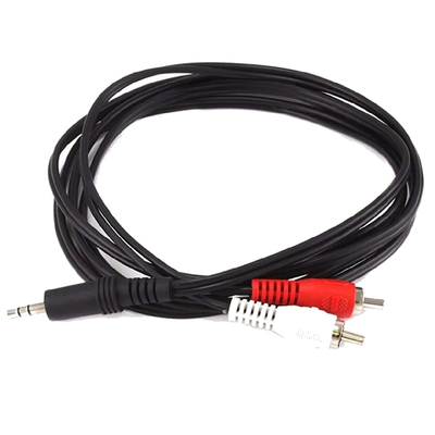 CABLE 2 RCA A ENCHUFE 1.5 MTS EN BOLSA