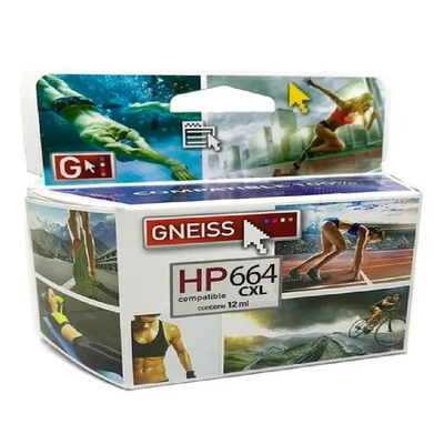 CARTUCHO GNEISS HP664C COLOR