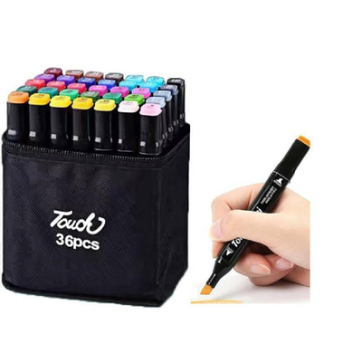 Marcadores Doble Punta Set De 36 