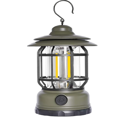 Farol portatil Linterna Retro Usb