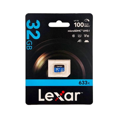 MICRO SD 32GB LEXAR 633X UHS-I C10 SIN ADAPTADOR 