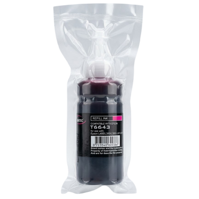 TINTA ALTERNATIVA EVERTEC E-T664 MAGENTA 100ML P/EPSON L100/200/303