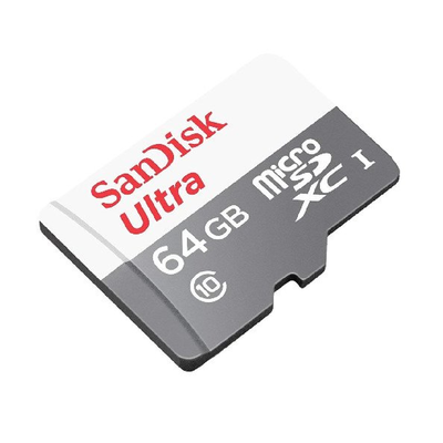 MEMORIA MICROSD SANDISK 64GB CLASE 10