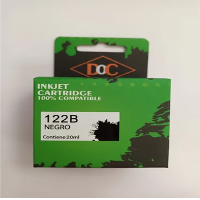 CARTUCHO ALTERNATIVO DOC HP 122  NEGRO