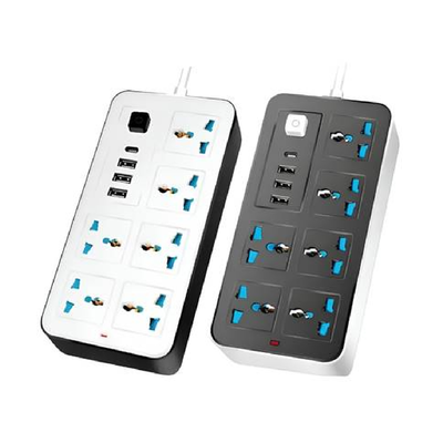 ZAPATILLA ALARGUE 4 TOMAS/3 PUERTOS USB A/1 USB C