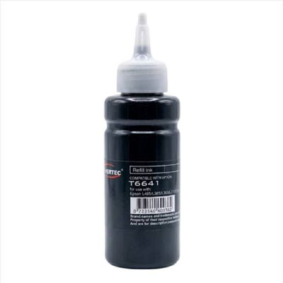 TINTA ALTERNATIVA EVERTEC E-T664 NEGRO 100ML P/EPSON L100/200/300