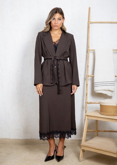 Conjunto Falda Blazer Italiano