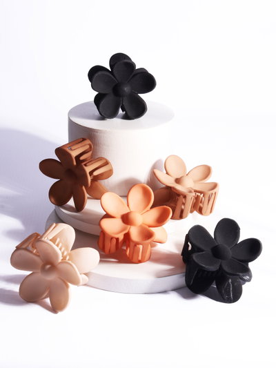 Broches Flor color opaco