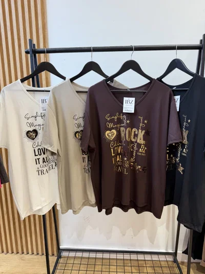 Remera Escote en V
