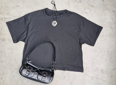 Remera boxy modal soft 