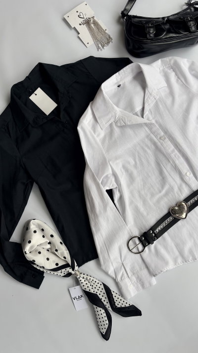 Camisa básica slim