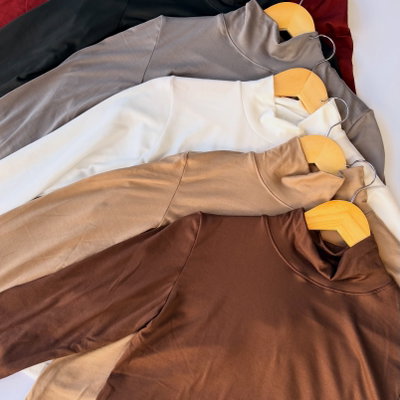 Media polera modal soft gamuzado XL