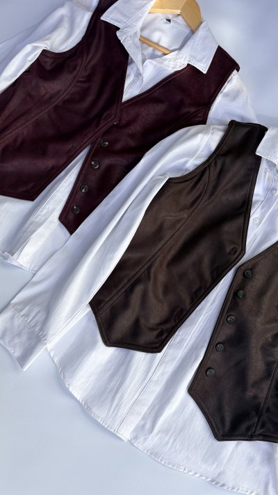 Chalecos suede VINTAGE 