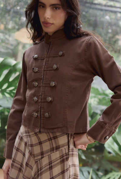 Chaqueta Napoleón gabardina 
