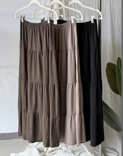 Pollera larga volado modal 