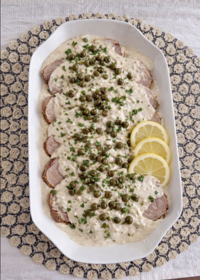 Fuente rectangular porcelana