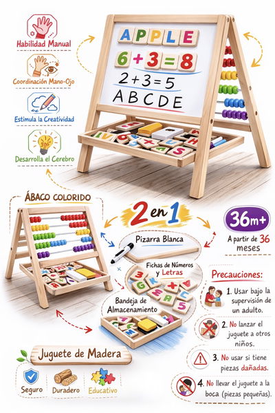 Pizarra didactica doble 