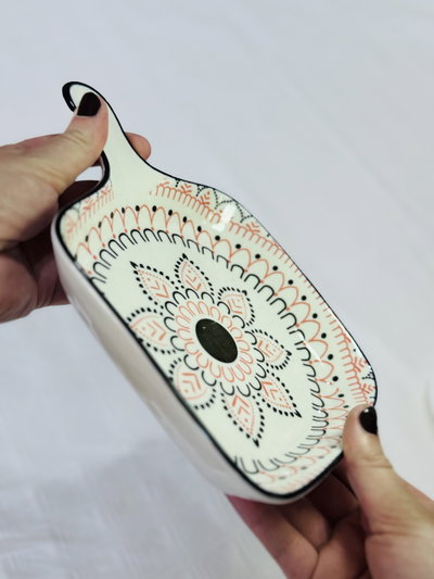 Tablita de ceramica de presentación 