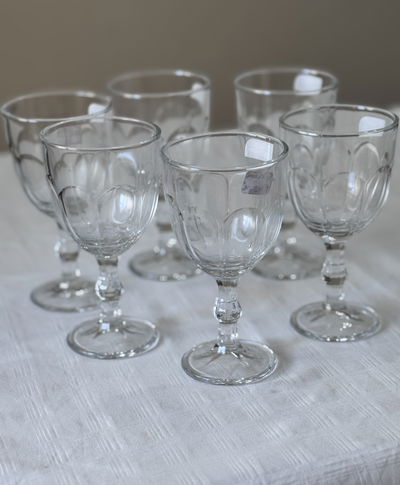 Copas de agua/vino (x6) 