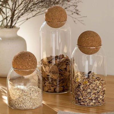 Frasco de vidrio (x3)