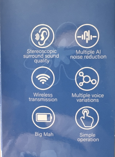 Parlante con microfono para karaoke 
