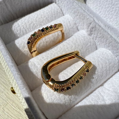 Argollas Dorado Soily