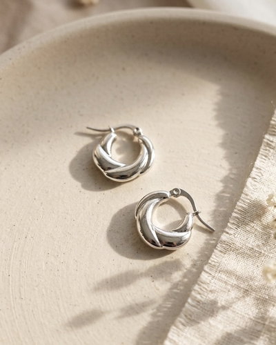 Argolla Plateada Audrey