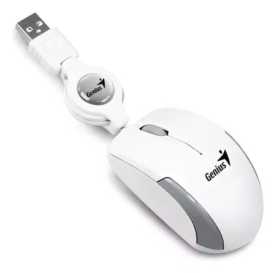 Mouse Optico Genius Micro Traveler 300 USB Retráctil