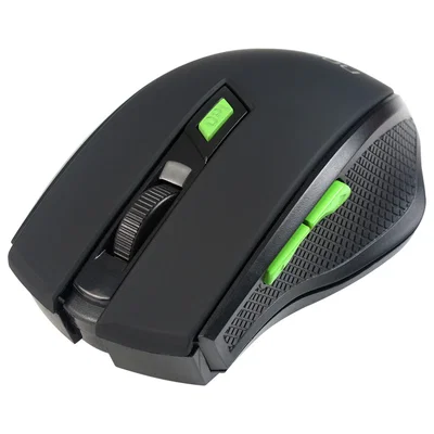Mouse Inalambrico GAMER NOGANET ST-400 6 Botones 2400 DPI (usa 2 Pilas AAA NO Incluidas)