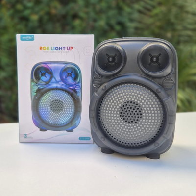 Parlante Portable GREATNICE GTS-2166 5W Luces LED Bluetooth USB Micro SD Radio