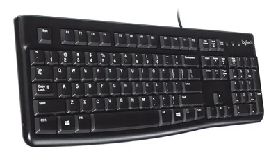 Teclado LOGITECH Básico K120 USB Black
