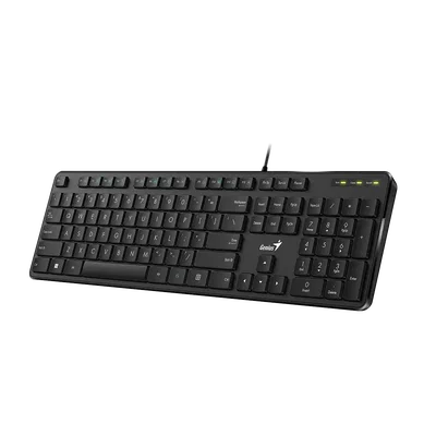 Teclado Multimedia GENIUS SlimStar M200 Cable USB 1.6 Mts Teclas Cóncavas