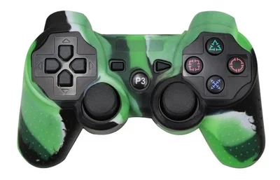 Funda de Silicona Joystick PS3 Diseños Surtidos Camuflados o Lisos