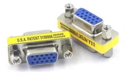 Adaptador Unión Prolongador VGA (Hembra) a VGA (Hembra)